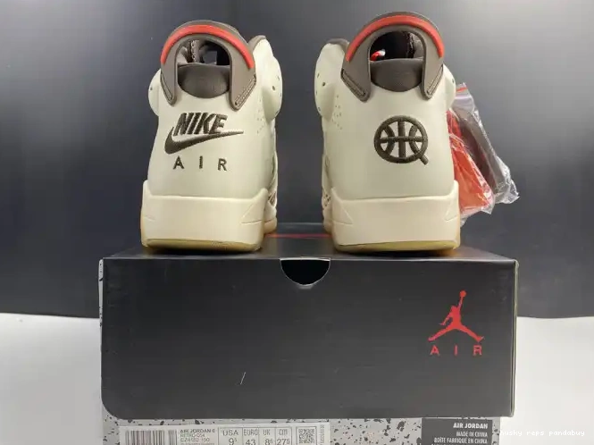 Rep Husky Sail Quai54 AIR CZ4152-100 Jordan Retro 6 Brown (2020) 0522